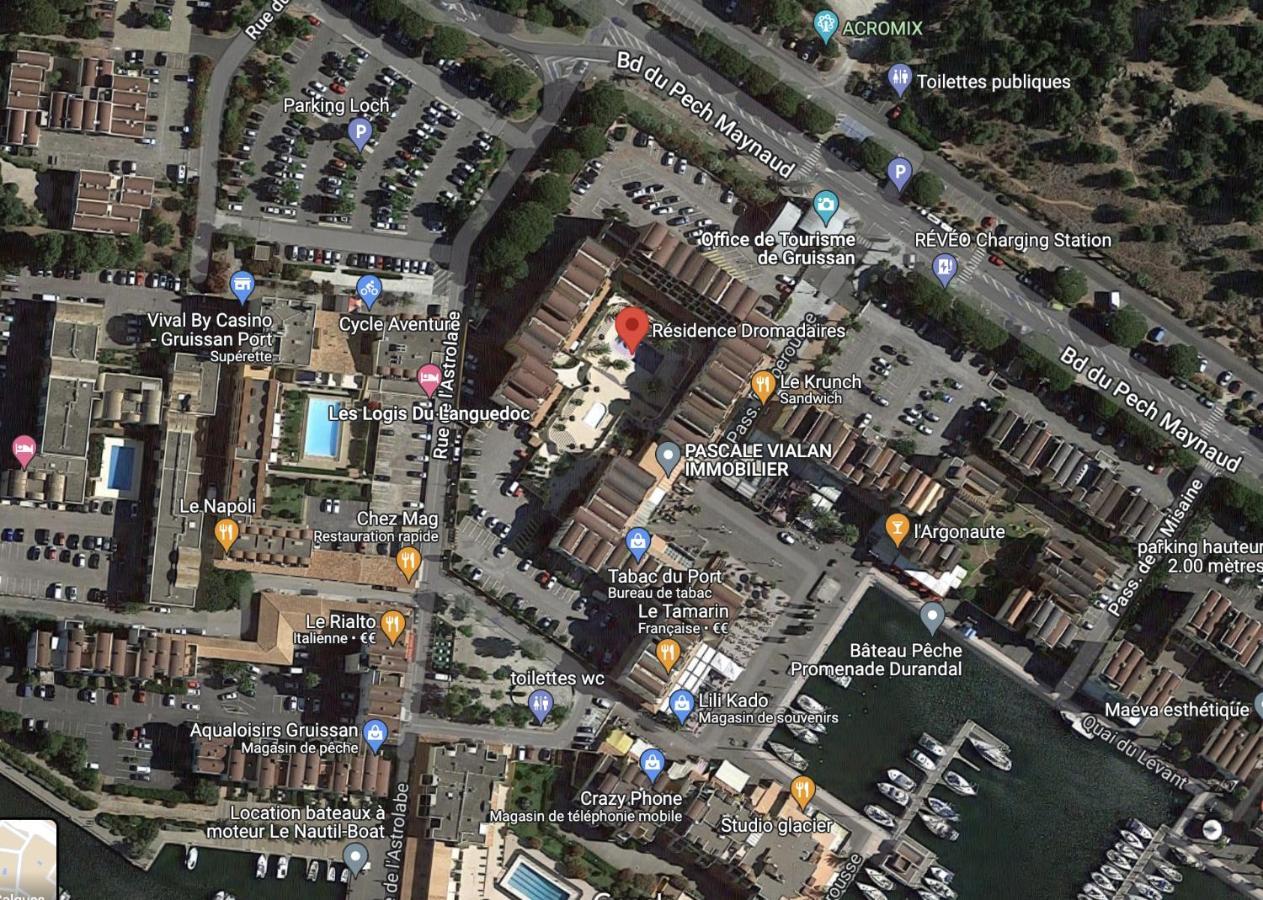 Gruissan-Port-T2-2Chambres-5Pers-43M2-Climatise-Parking-Valerie Kültér fotó