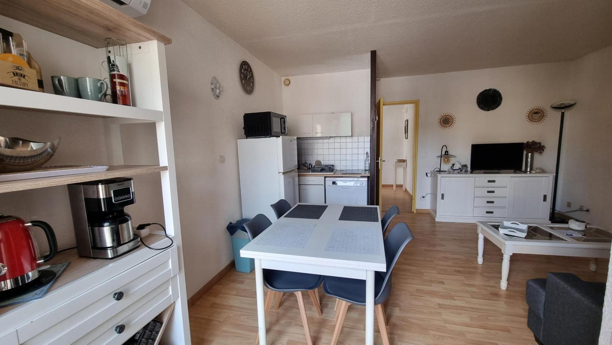 Gruissan-Port-T2-2Chambres-5Pers-43M2-Climatise-Parking-Valerie Kültér fotó